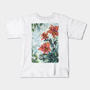 Blossoming Flowers Kids T-Shirt